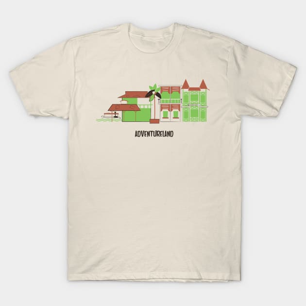 Adventureland I T-Shirt by Lunamis